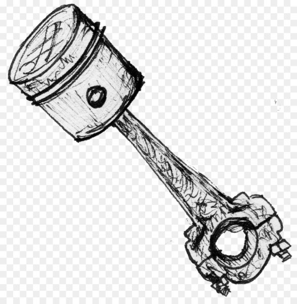 Поршень нарисованный