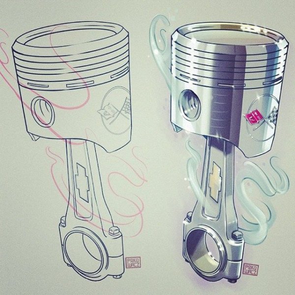 Поршни эскиз