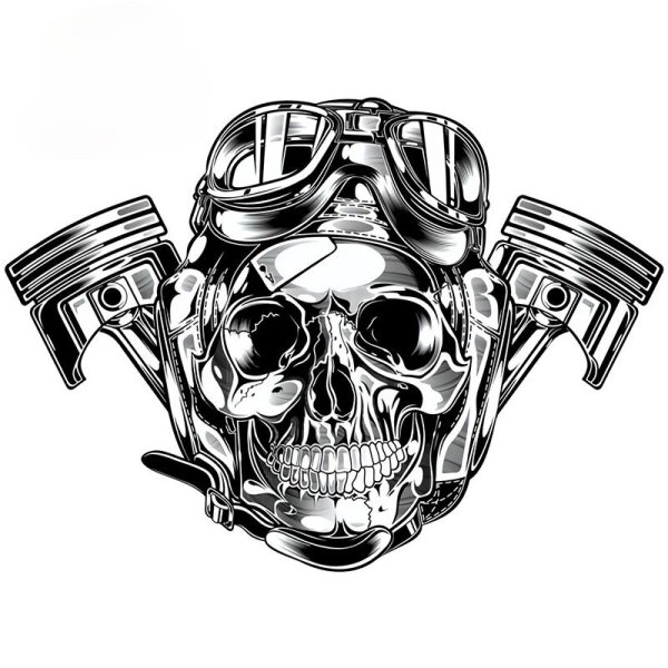 Харлей Дэвидсон поршни череп