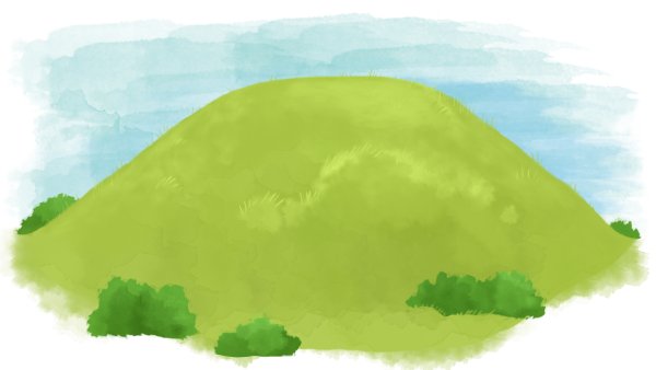Холм рисунок