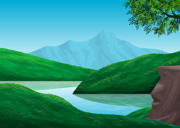 Нарисовать горы