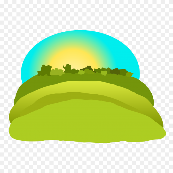 Холмы вектор