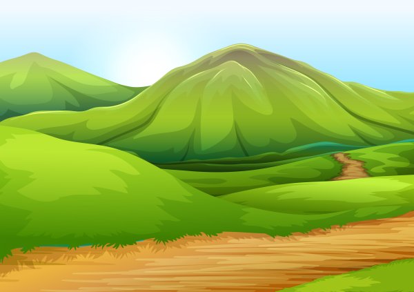 Нарисовать холм