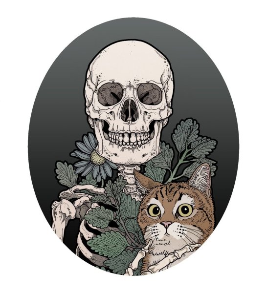 МЕМЕНТО Мори тату скелет