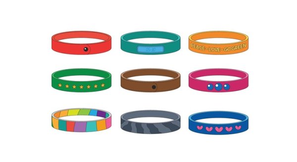 Векторные браслеты