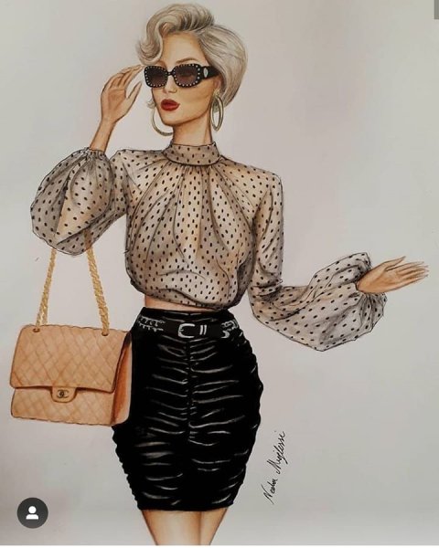 Фэшн иллюстрация