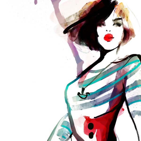 Фэшн иллюстрация