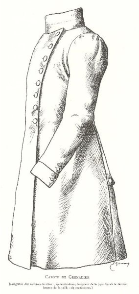 Шинель без хлястика иллюстрация