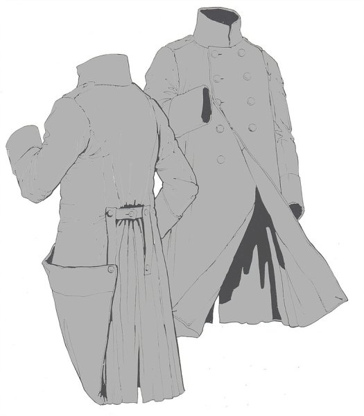 Шинель эскиз