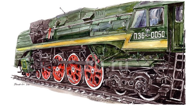 Паровоз Локомотив электровоз