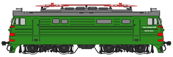 Электровоз вл10 523