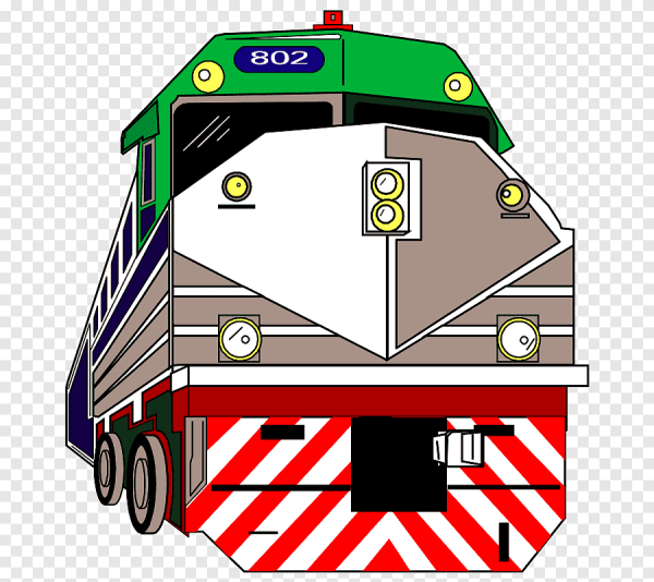 Локомотив рисунок