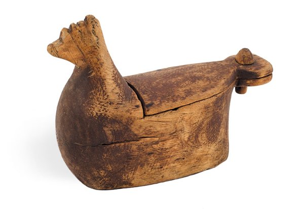 Рукояти ковшей с символами дневного и ночного пути солнца