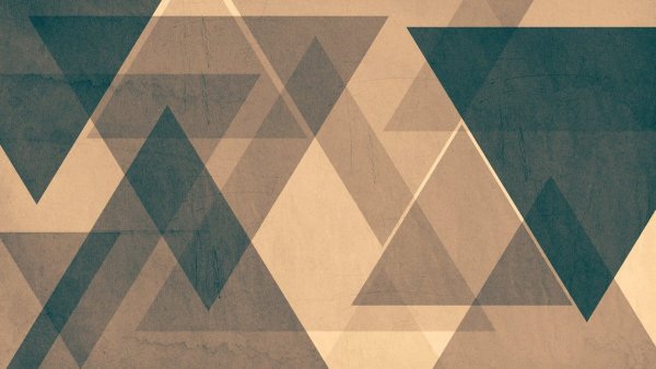 Коричневый геометрический фон