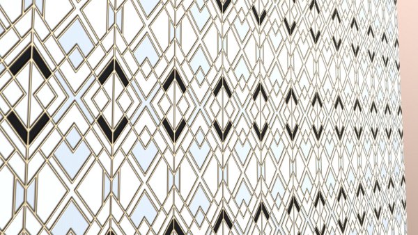 Ар деко Великий Гэтсби орнамент