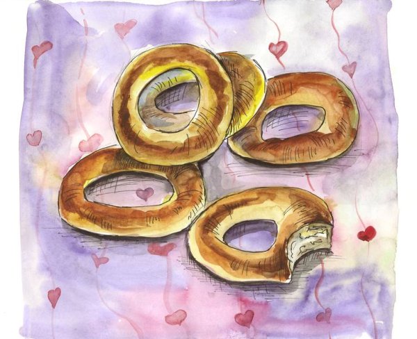 Баранки мультяшные