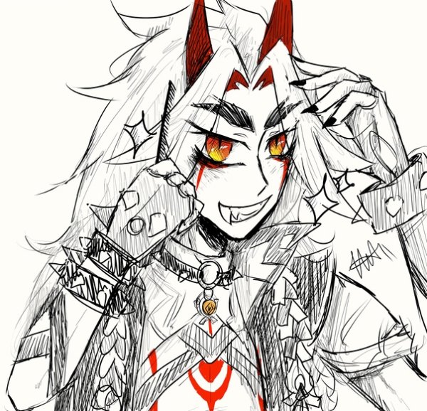 Аратаки Итто для срисовки