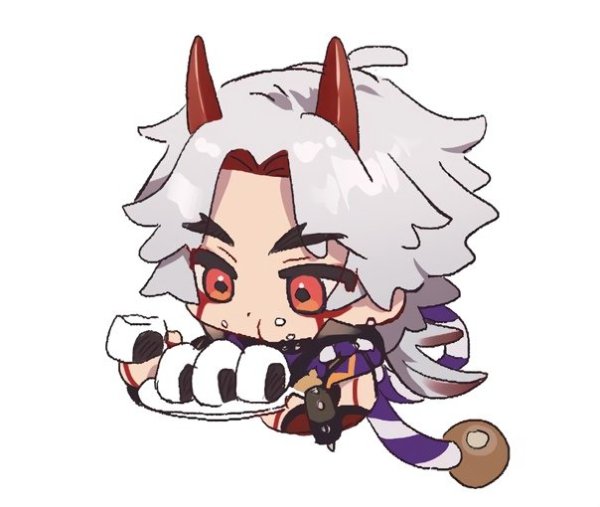 Итто Стикеры Геншин