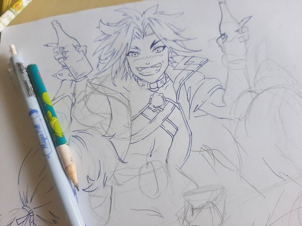 Аниме рисунок Итто