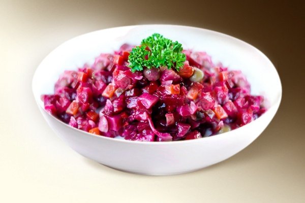 Винегрет с солеными огурцами