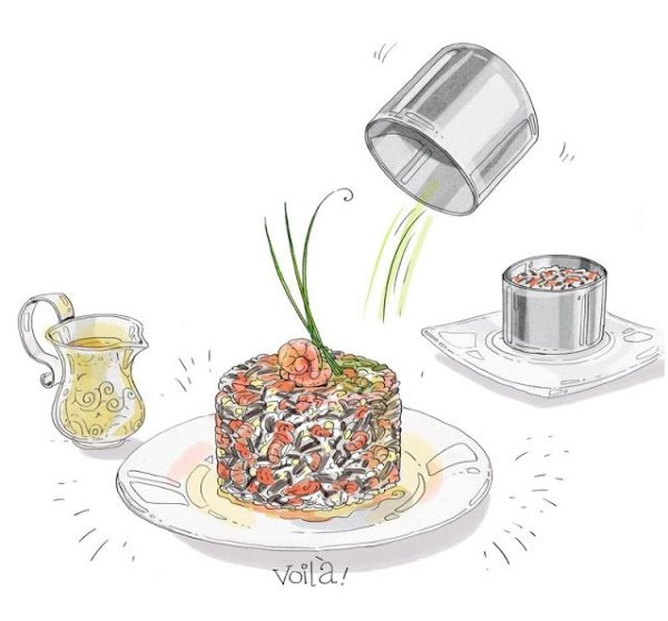 Винегрет рисунок