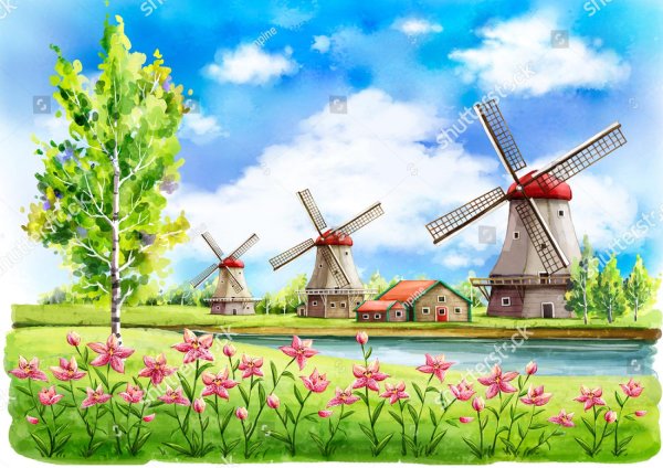 Ветряная мельница