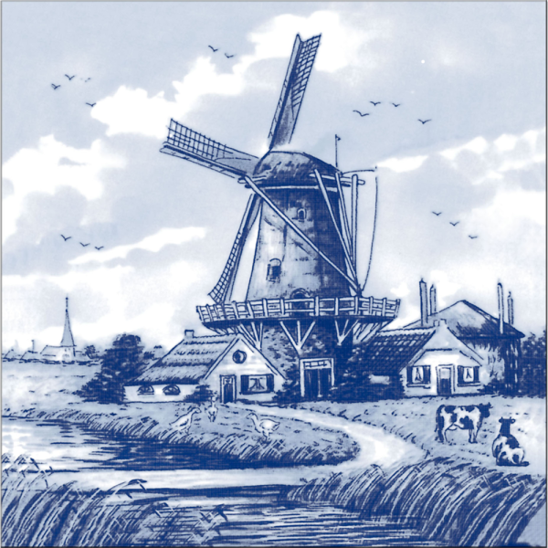 Мельница рисунок для детей