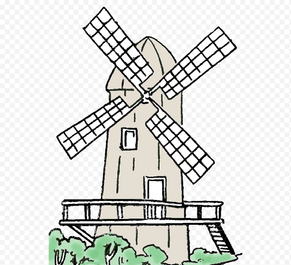 Мельница символ