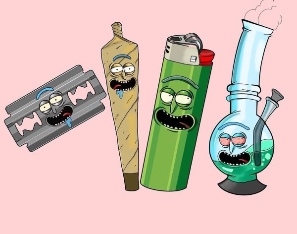 Рик и Морти канабис