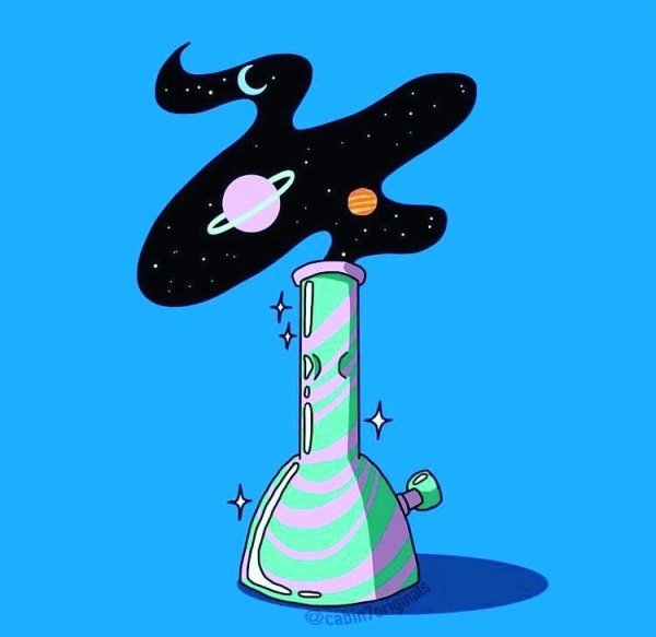 Рисунок бонга