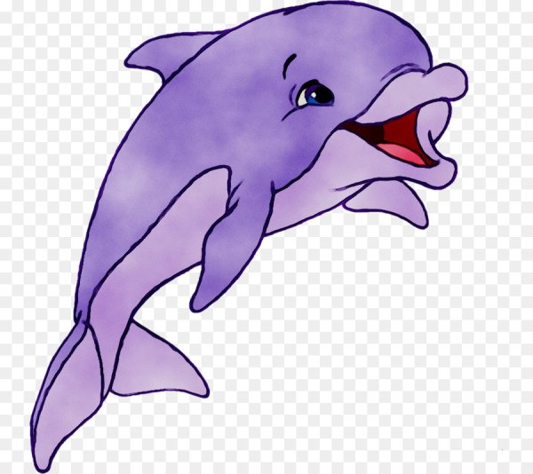 Дельфинчик мультяшный