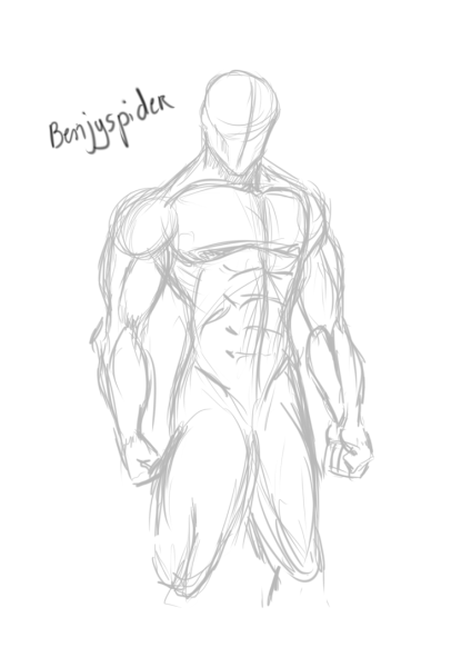 Скетч Супергерой