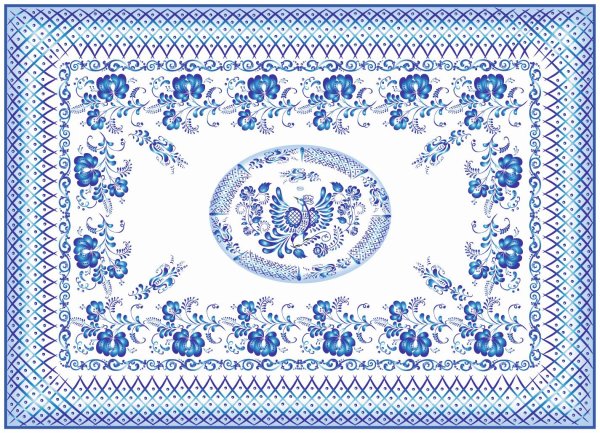 Узоры на скатерти