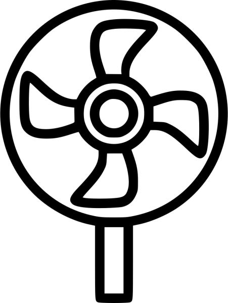 Вентилятор нарисованный