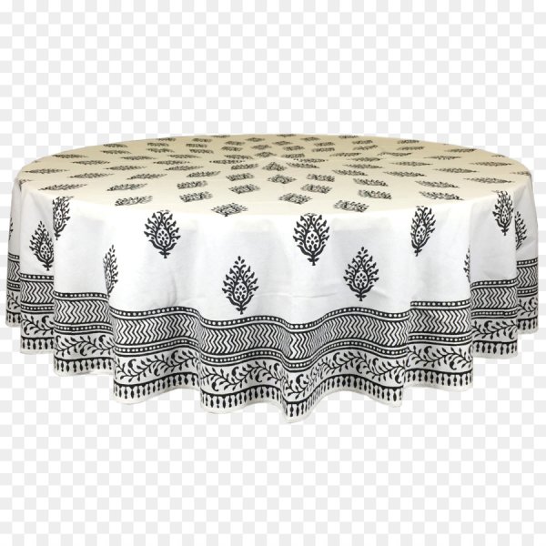 Стол со скатертью на прозрачном фоне