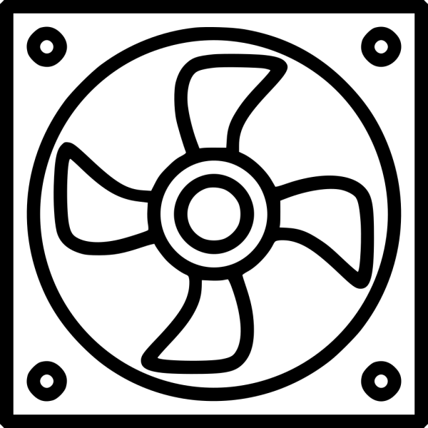 Пиктограмма вентилятор