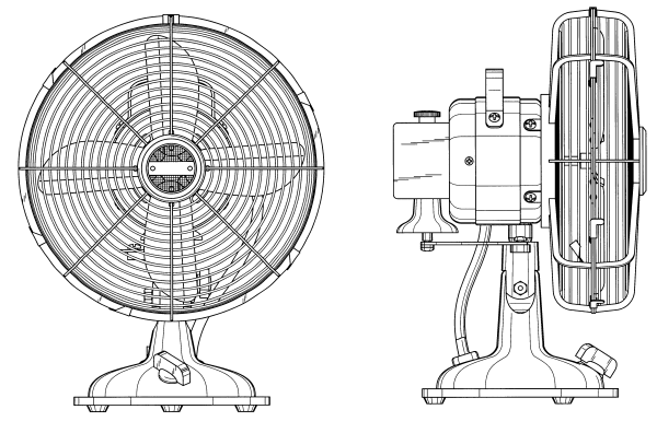 Вентилятор раскраска