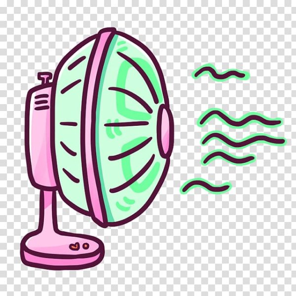 Вентилятор раскраска