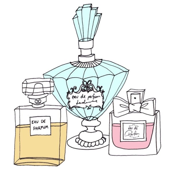 Духи для срисовки