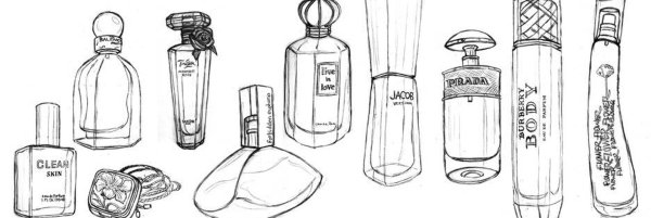 Духи раскраска для детей