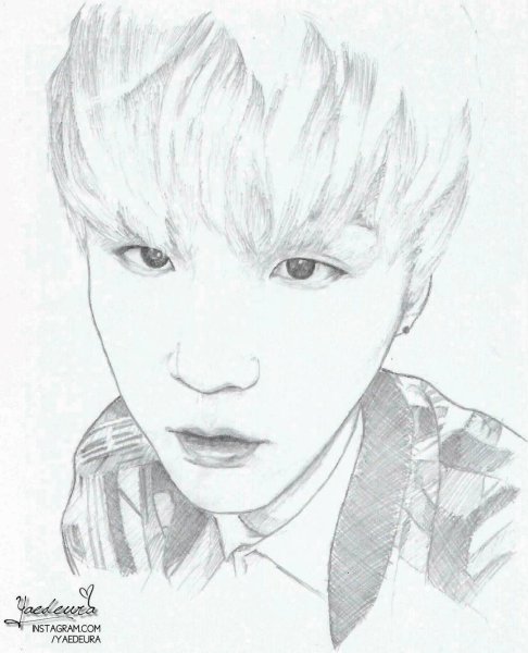 Портрет БТС Шуга