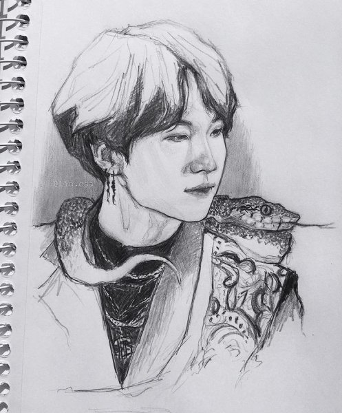 Шуга БТС Наброски