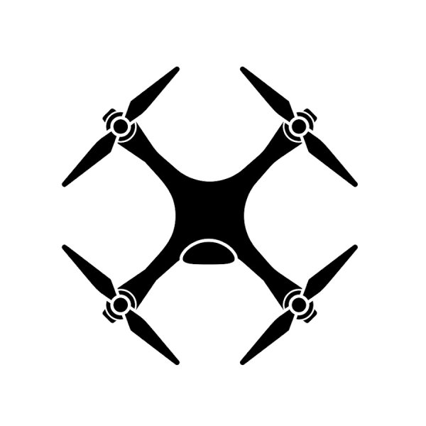 Квадрокоптер пиктограмма