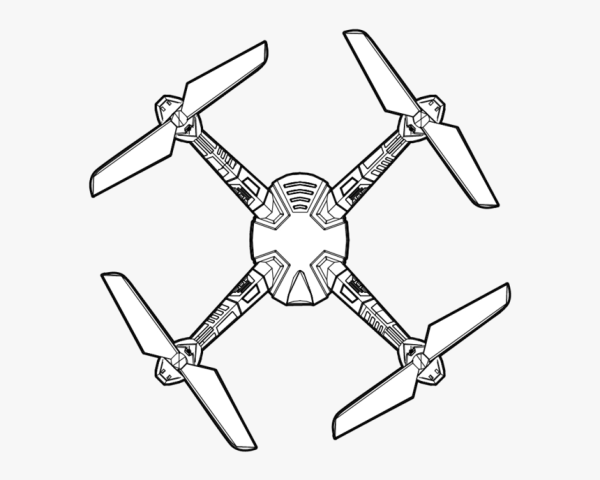 Квадрокоптер раскраска
