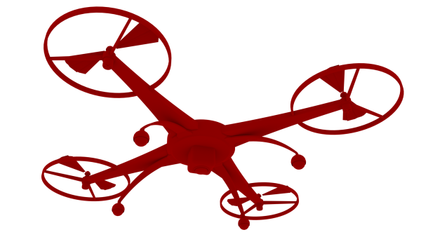 Квадрокоптер мультяшный