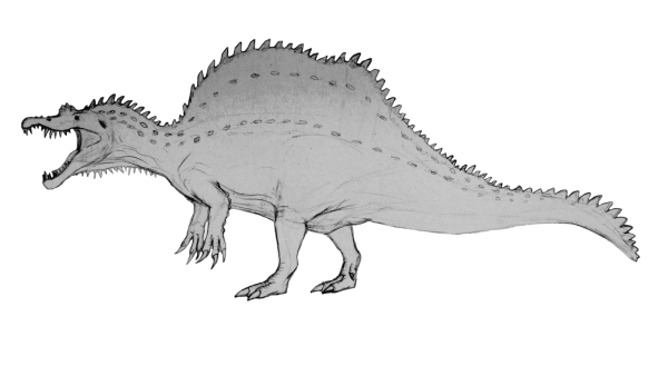 Рисунок Спинозавра