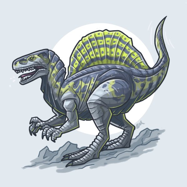 Спинозавр мир Юрского периода