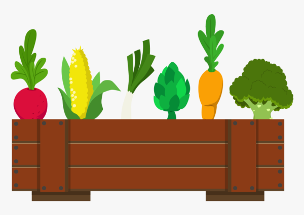 Пустая грядка для детей