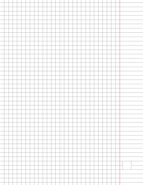 Листок в клетку тетрадный на а4