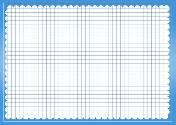 Листочек в клеточку